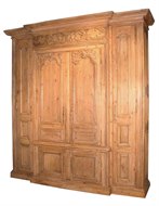 Image of Custom Large Scale Pine Cabinet