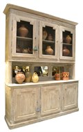 Image of French Oak Buffet a Deux Corps