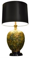 Image of 1970's Textured Glaze Lamp